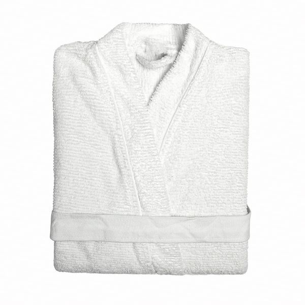 Sorema Roupão de Banho Kimono Ribbon Branco S - PSOR0379