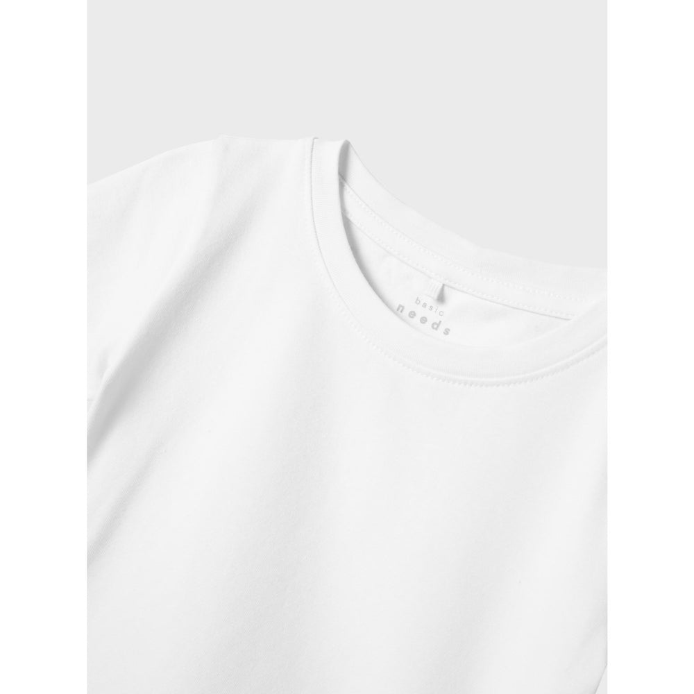 Køb Name It Bright White Vibbi T-Shirt Noos