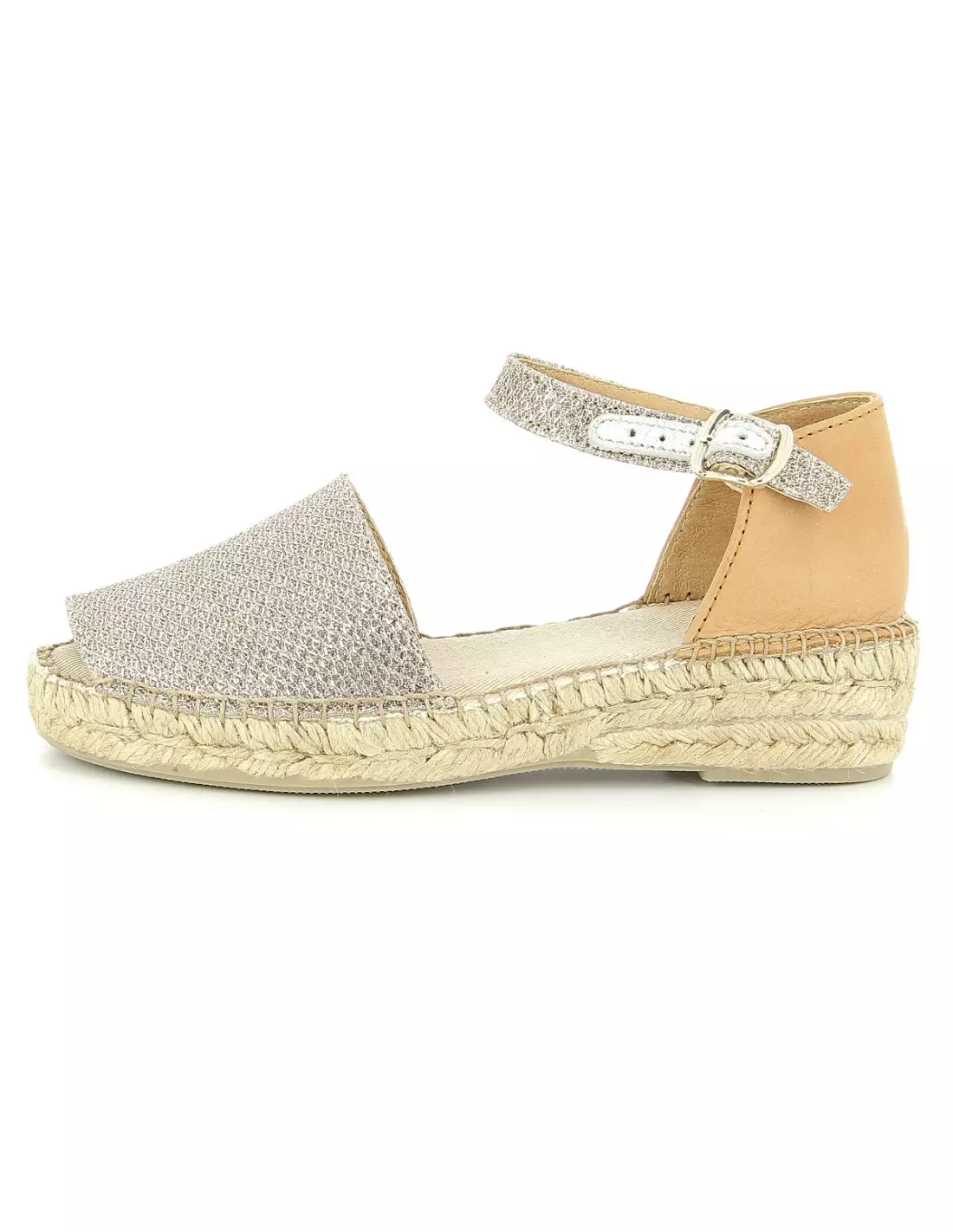 TONI PONS ELGIN - Espadrilles Platine