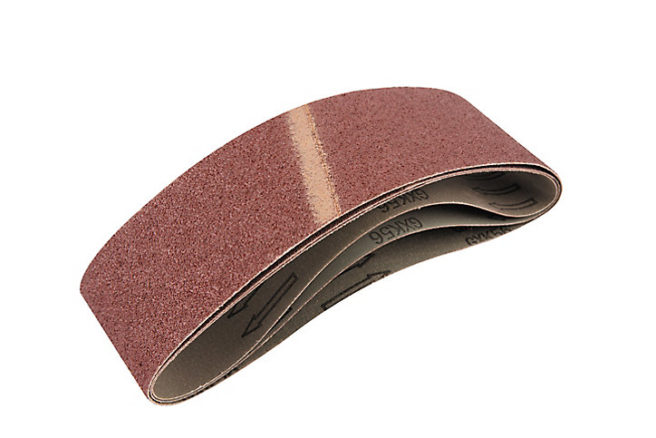 Bande abrasive Universal 100 x 610 mm grain 120, lot de 3
