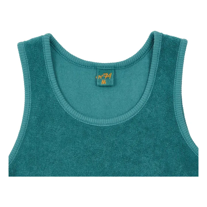 Numero 74 Top Coton Bio Billy  | Bleu