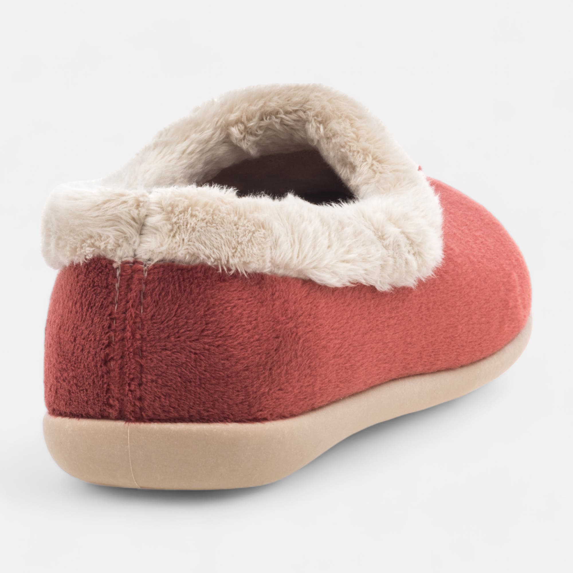 Chaussons ballerines Femme bordeaux