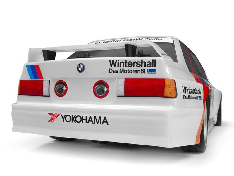 HPI Tourenwagen RS4 Sport 3 BMW M3 4WD, RTR, 1:10 BMW E30 M3 WARSTEINER auf HPI RS4 Sport 3 Tourenwagen Chassis