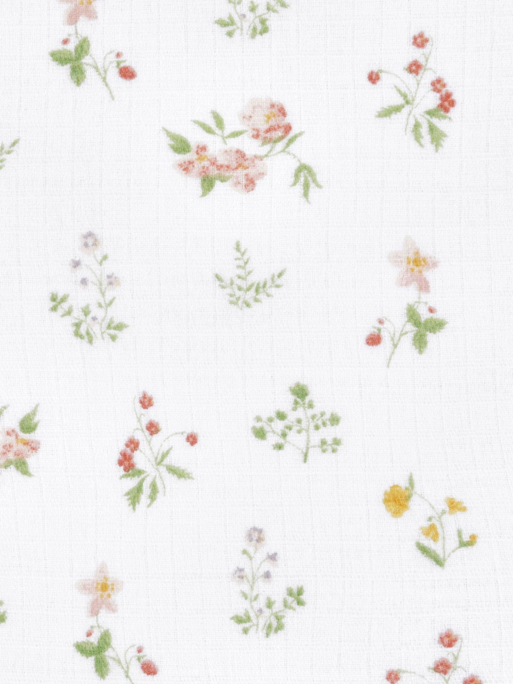 aden + anais Sentials 100% Cotton Blanket Country Floral Muslins 4 Pack