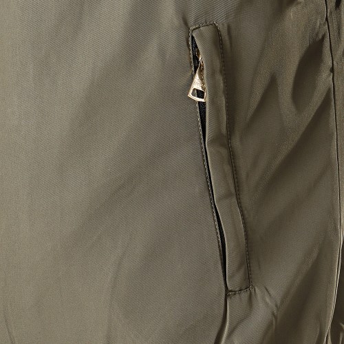 Bomber Col Mouton Versmold Vert Kaki