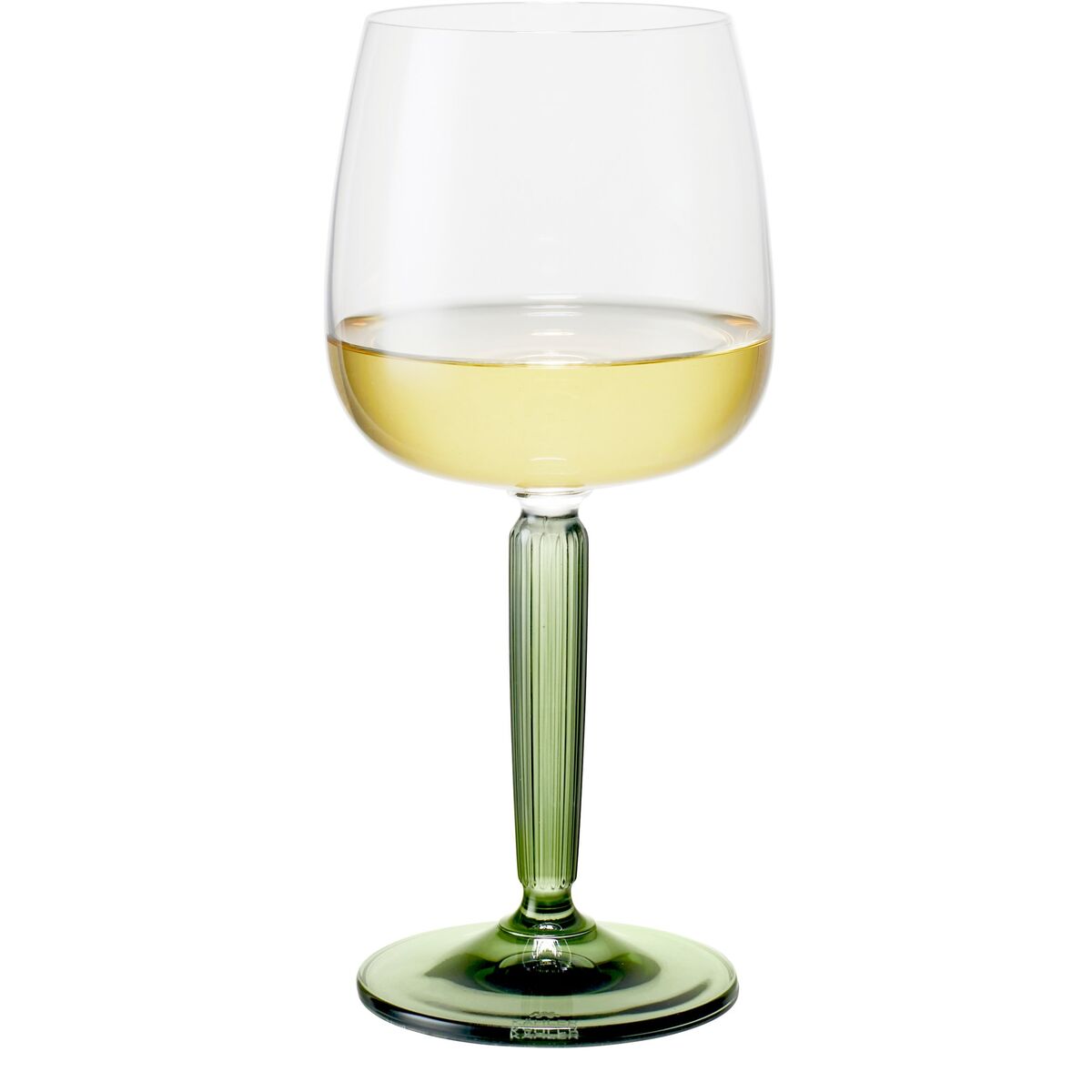 Hammershøi hvitvinsglass 35 cl Ø 8,5 cm 2 stk, grønn