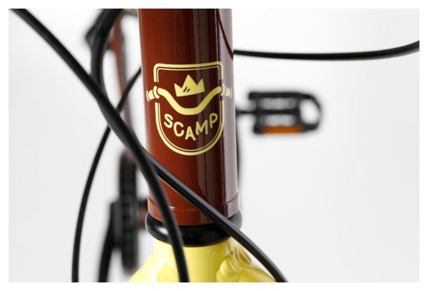 VTT Enfant Scamp HighFox microSHIFT Mezzo 8V 24'' Marron Jaune