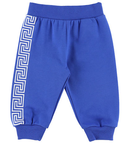 Versace Jogginghosen - Blau/Weiß m. Print