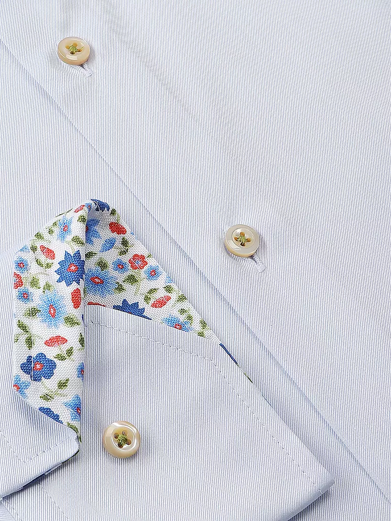 STENSTRÖMS Hemd Fitted Fit hellblau