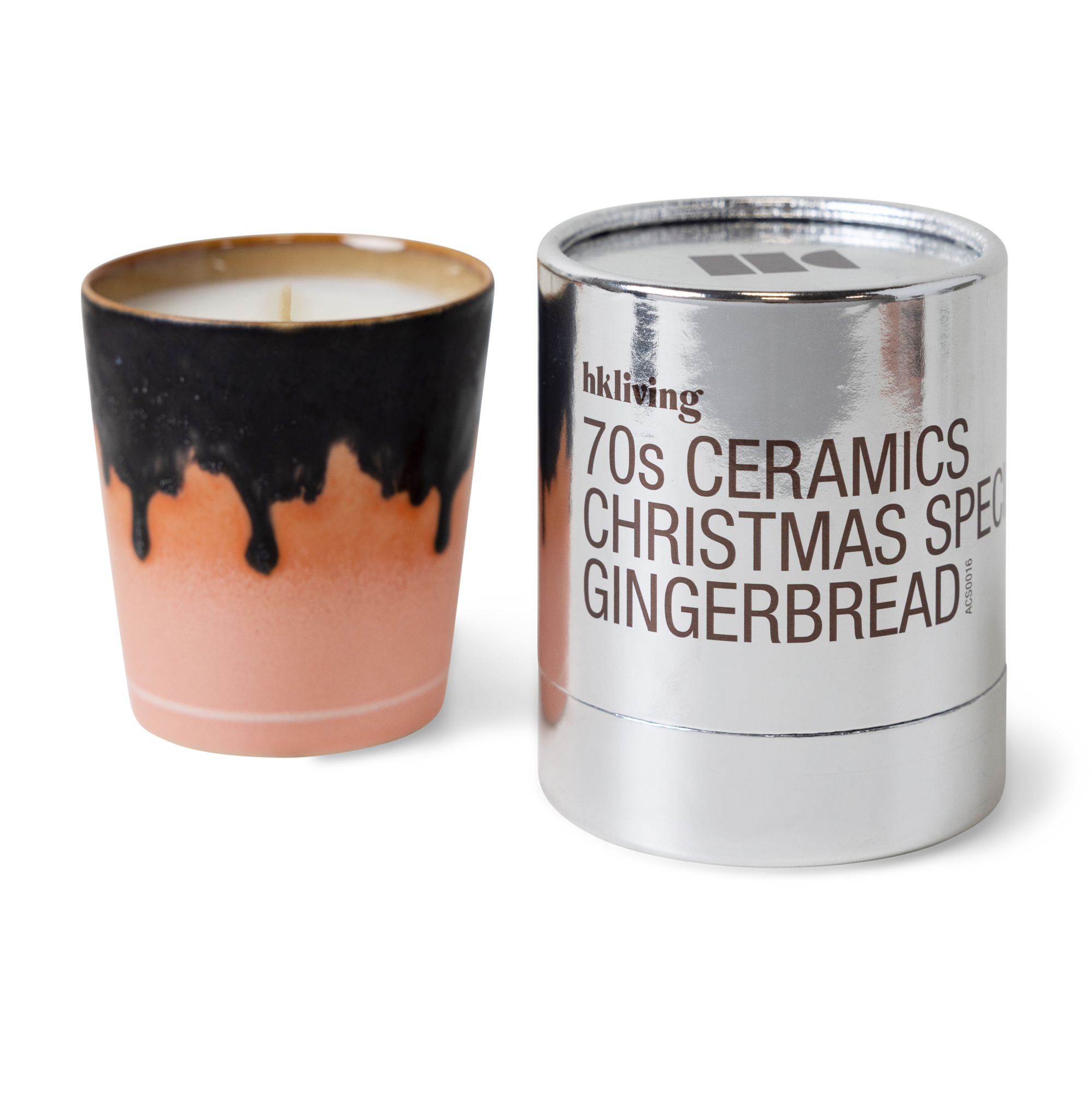 70's Ceramics geurkaars kerstspecial gingerbread