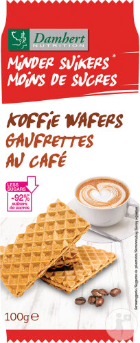 Damhert Tagatesse Gaufrettes Au Café 100g