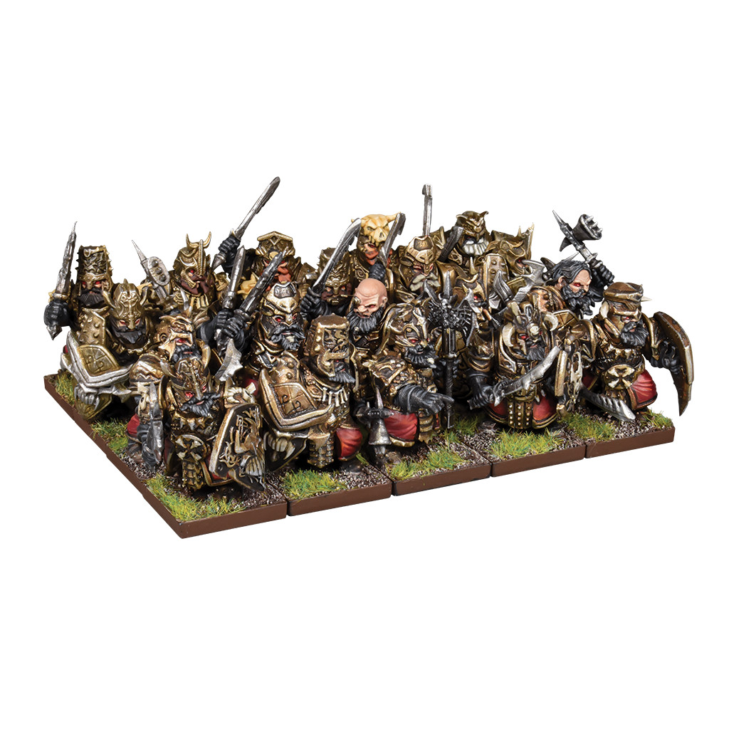 Kings of War - Abyssal Dwarf - Blacksoul Regiment