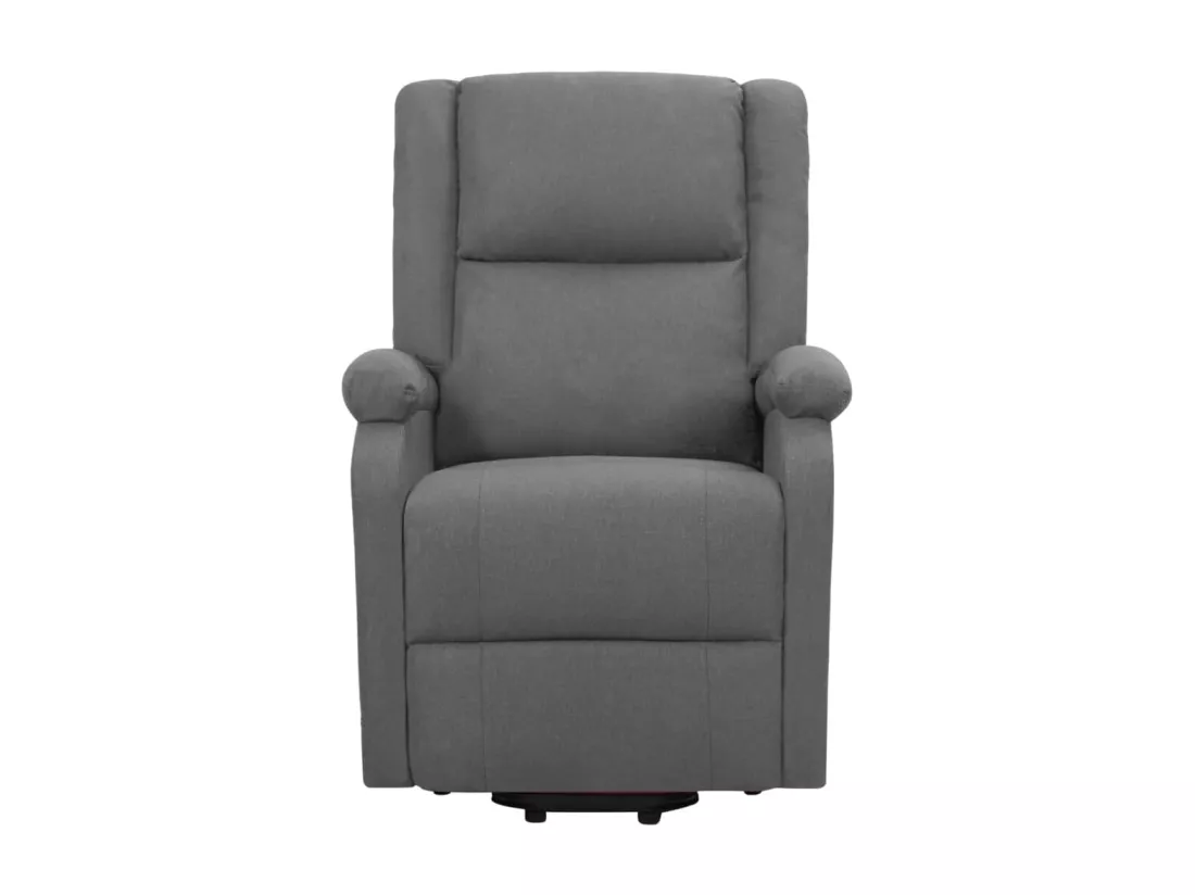 Prolenta Premium - Fauteuil de massage inclinable Gris foncé Tissu