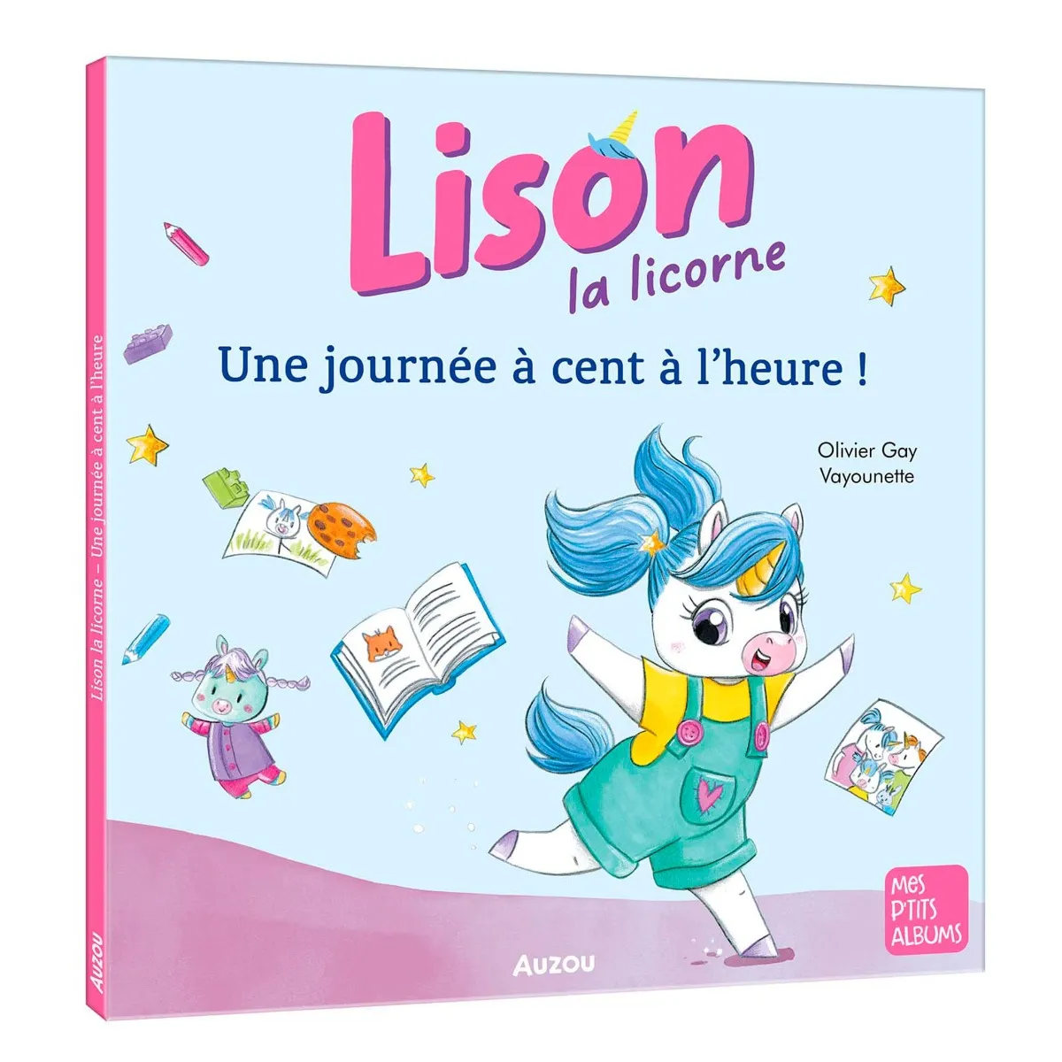 Auzou Lison La Licorne Une Journée À Cent à l'Heure