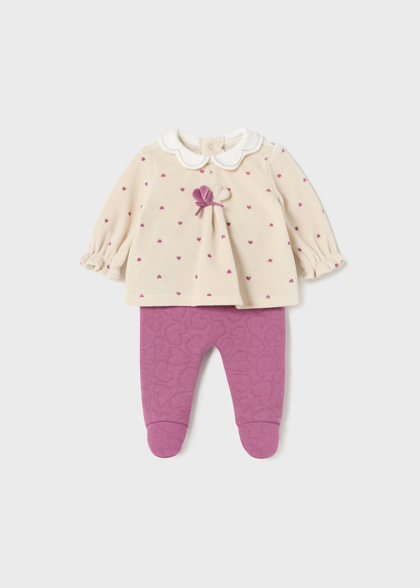 Conjunto de duas peças Better Cotton para recém-nascidos