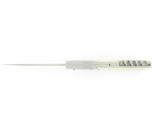 Thiers 11 cm CORNE BLONDE avec tire-bouchon Couteau de Poche le Thiers par Florinox