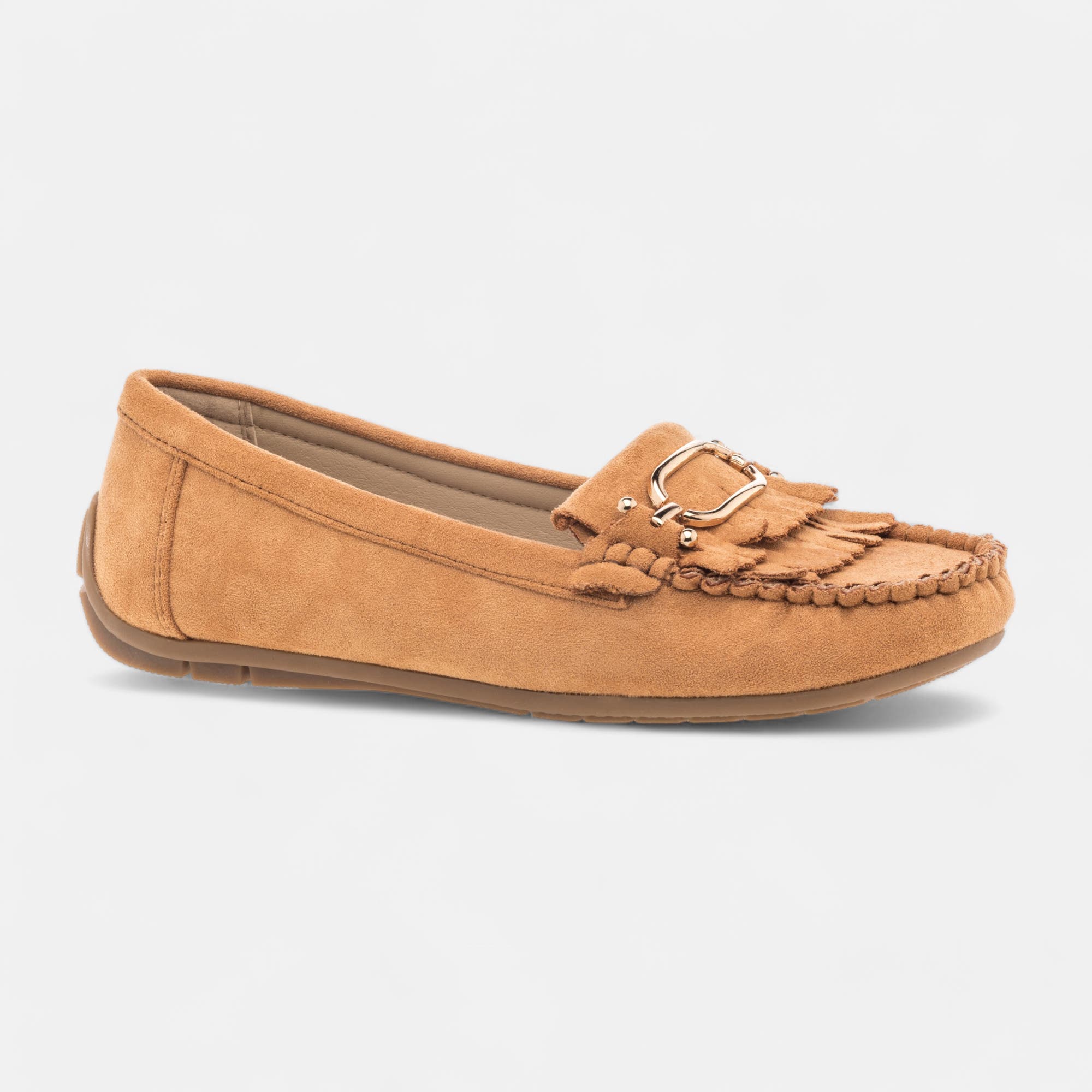 Mocassins Femme camel
