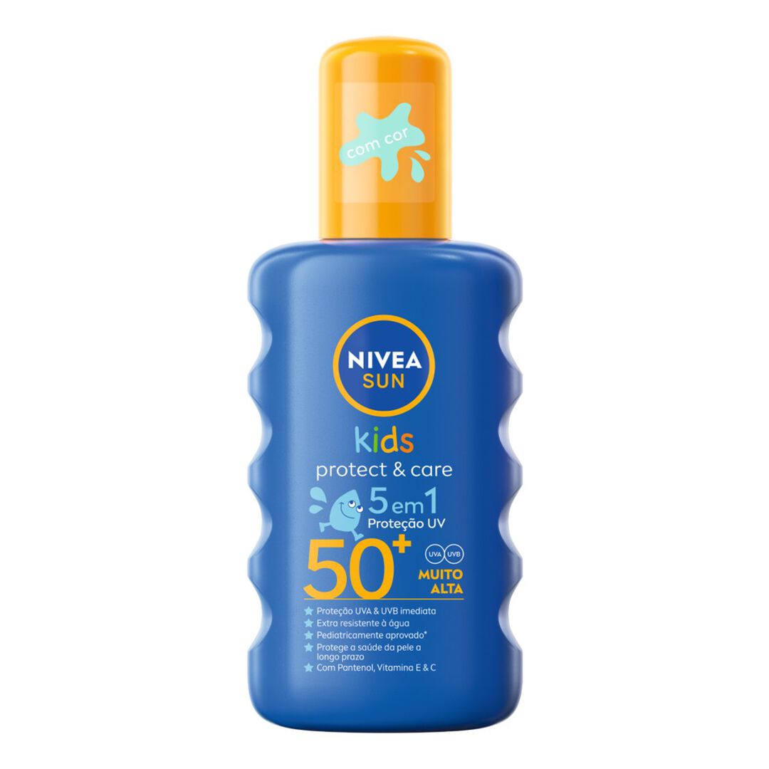 NIVEA  Nivea Sun - Spray Kids Protect & Care FP50+ (Com cor) - 200ml
