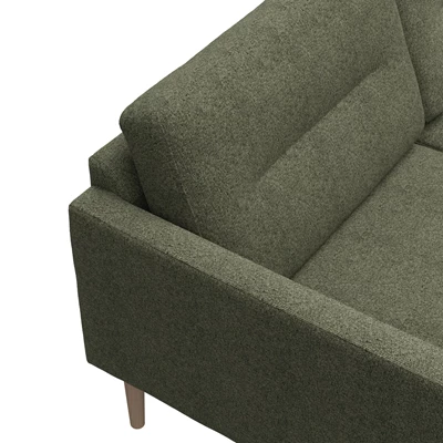 Larvik venstrevendt hjørnesofa med chaiselong