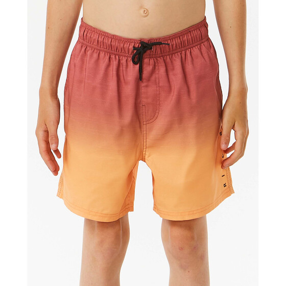 Rip Curl Fade Volley Boy Hot Coral Kid SU24