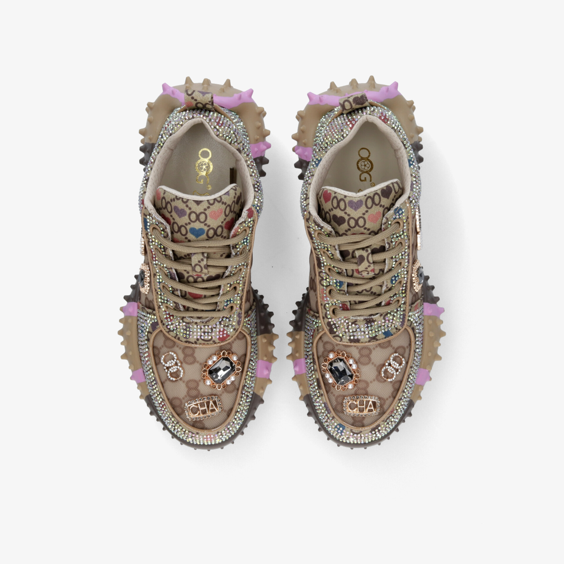 OOG Damen Sneaker Low mehrfarbig