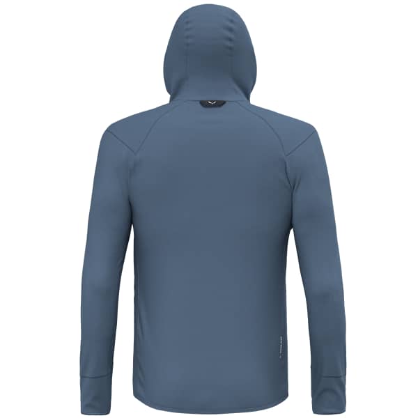 Veste polaire randonnée SALEWA LAVAREDO HEMP HOODED JACKET M JAVA BLUE