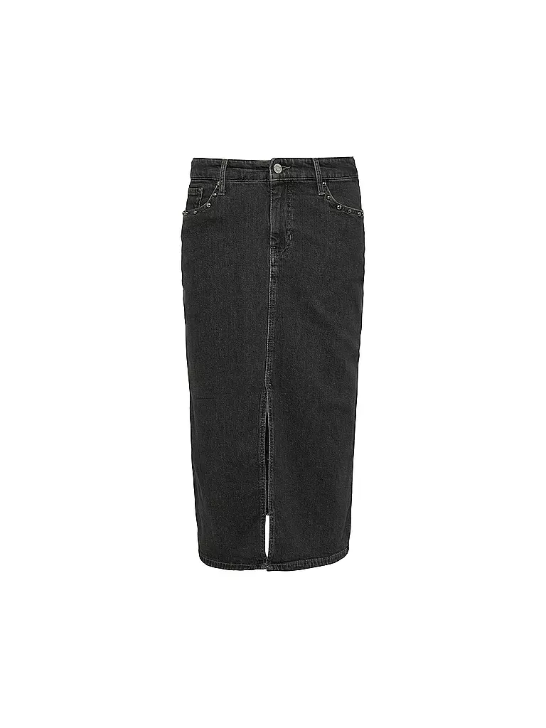 S.OLIVER Jeansrock  schwarz