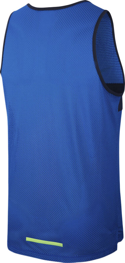 Nike Mesh Running Tank Blå