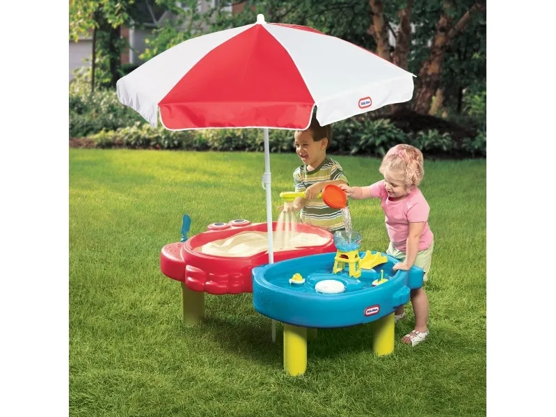 Little Tikes Sandbox vandbord med paraply 120x83 cm (401L)