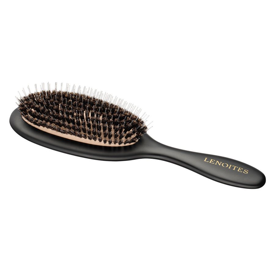 Lenoites Hair Brush Wild Boar Black