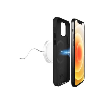 Puro SKYMAG - coque de protection pour Iphone 12 Pro Max - compatible MagSafe - noir