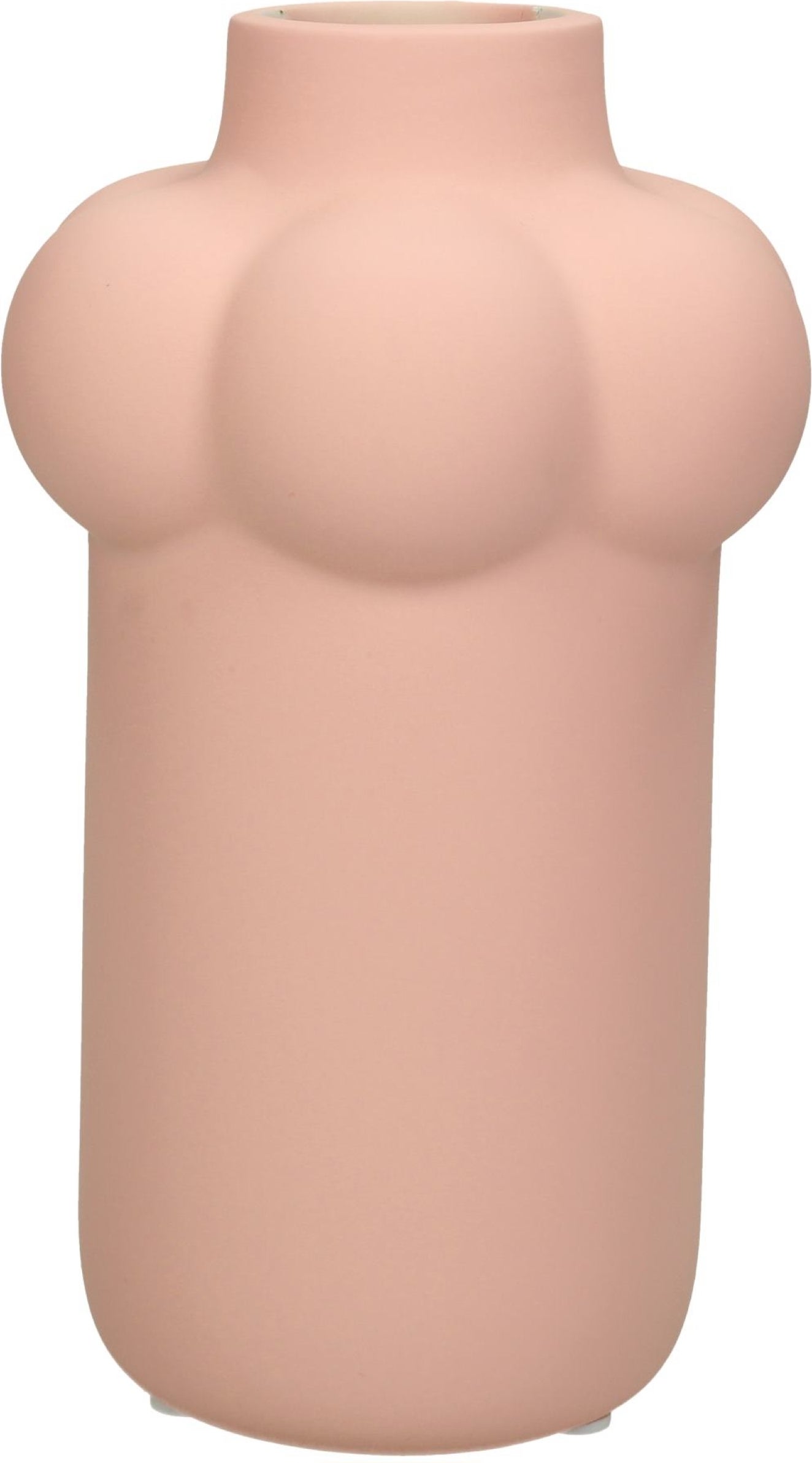 HD Collection vaas roze D 10 H 19 cm