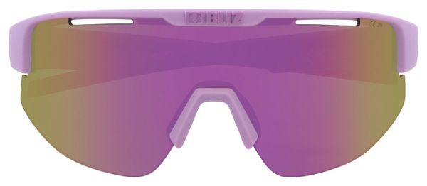 Lunettes Bliz Matrix Violet Mat - Ecran Miroir Violet