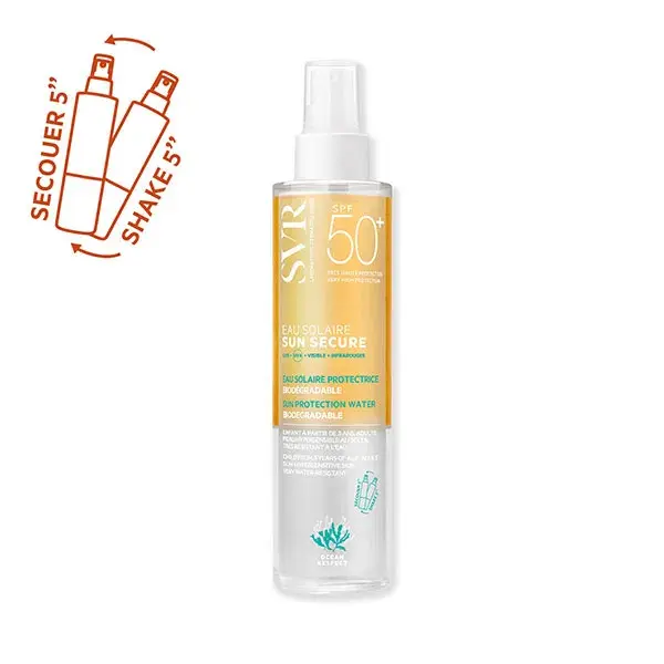 Protetor solar à base de água SVR Sun Secure FPS 50+ 200ml