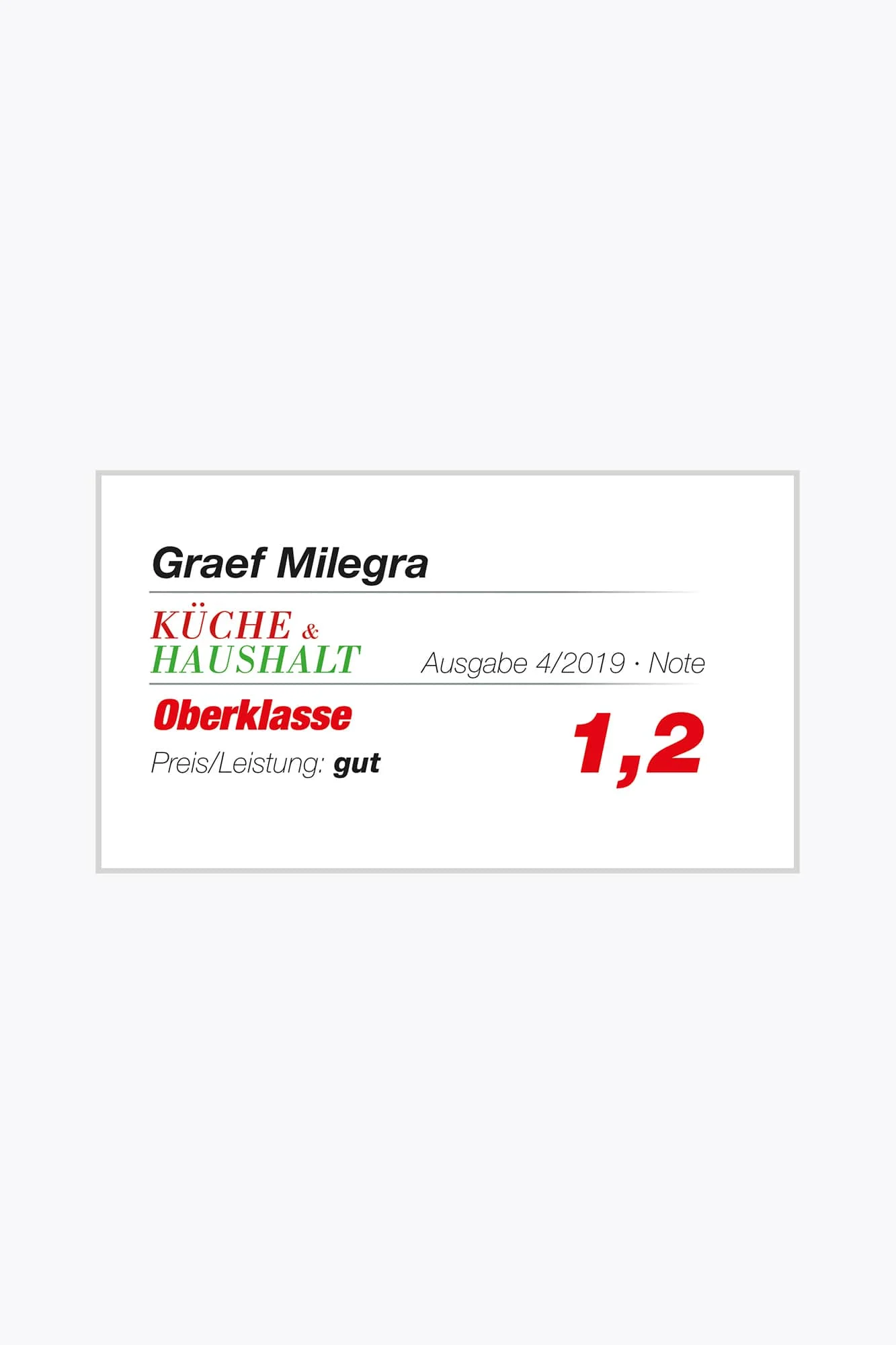 Graef Milegra ESM802EU