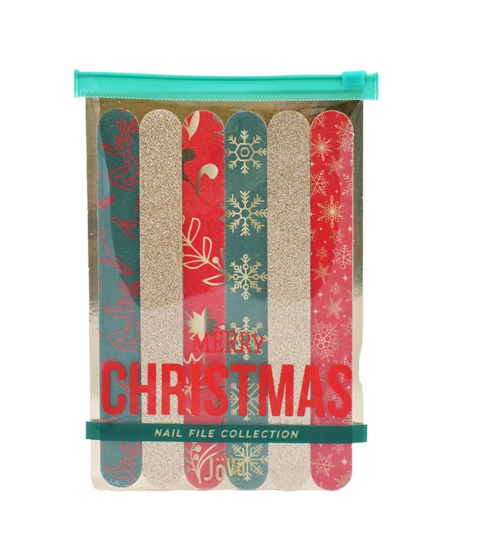 Jovo - Conjunto de lixas de unhas Nail File Collection - Merry Christmas