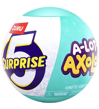 5 Surprise Ball m. Überraschung - Serie 1 - Viele Axolotl