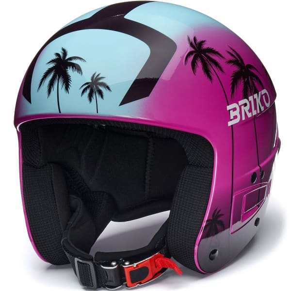 Casque de ski BRIKO VULCANO FIS 6.8 GRAPHIK SHINY FLIRT PURPLE-TURQUOISE BLUE-MIRAGE DARK VIOLET