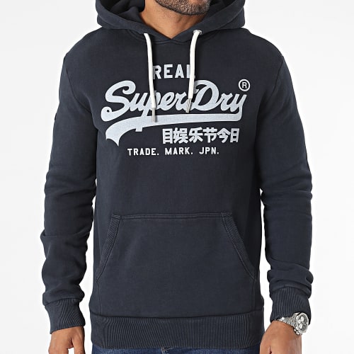 Sweat Capuche Vintage M2012093A Noir