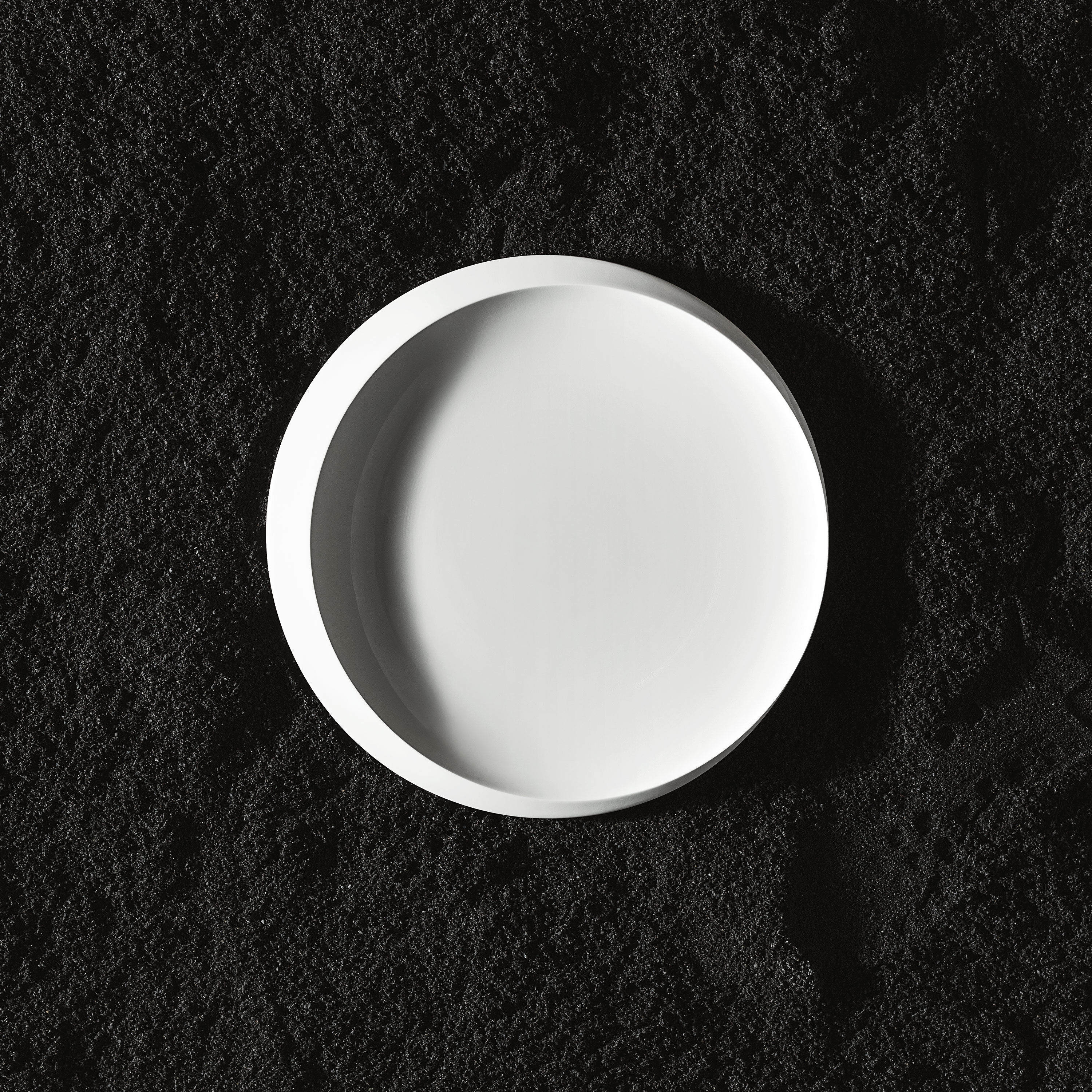 NewMoon Buffet plate White, 14.5'', Premium Porcelain