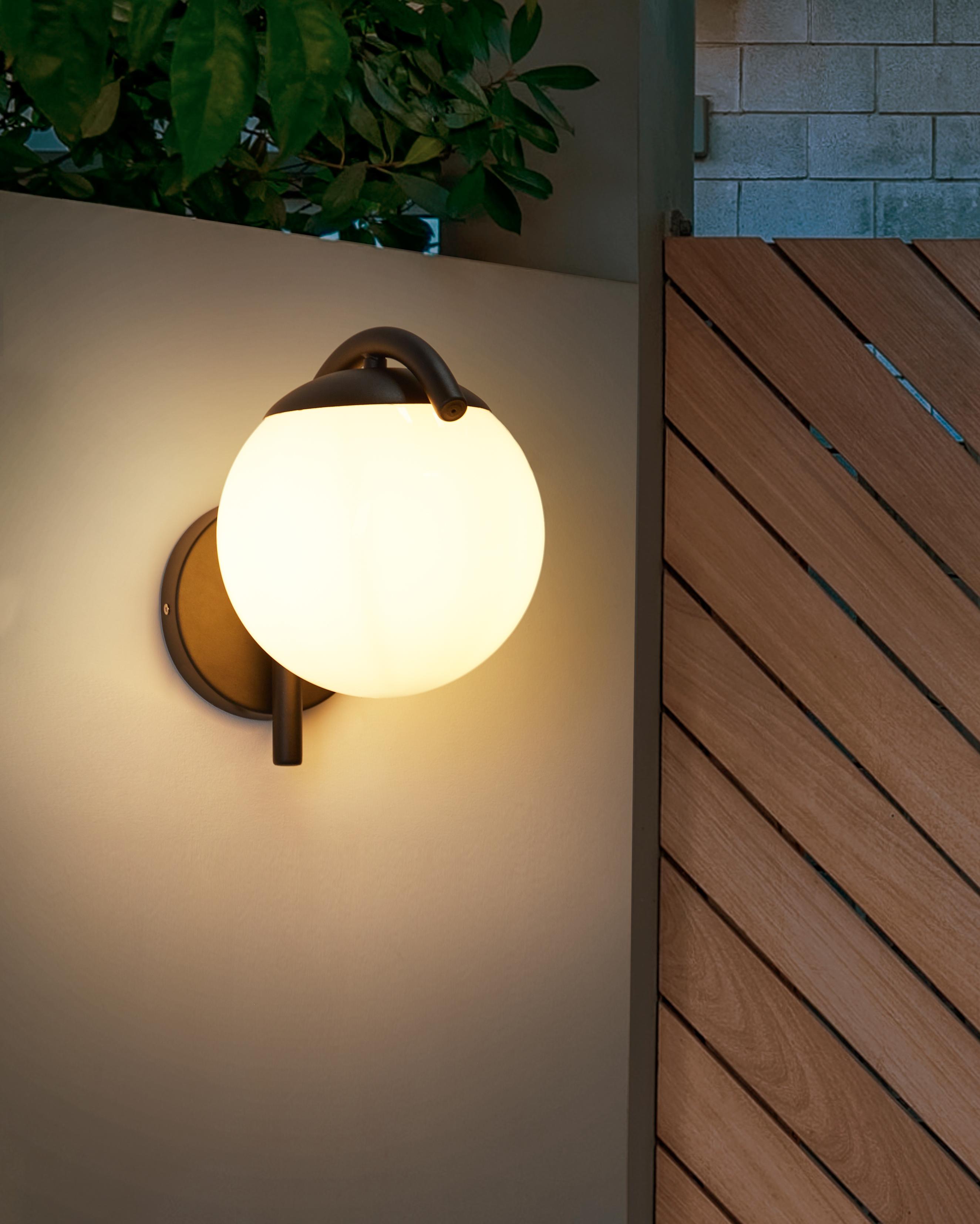 Buiten wandlamp KULSI Zwart