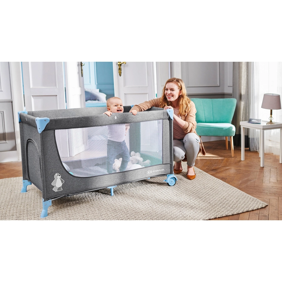 Kinderkraft Reisebett Joy Blue