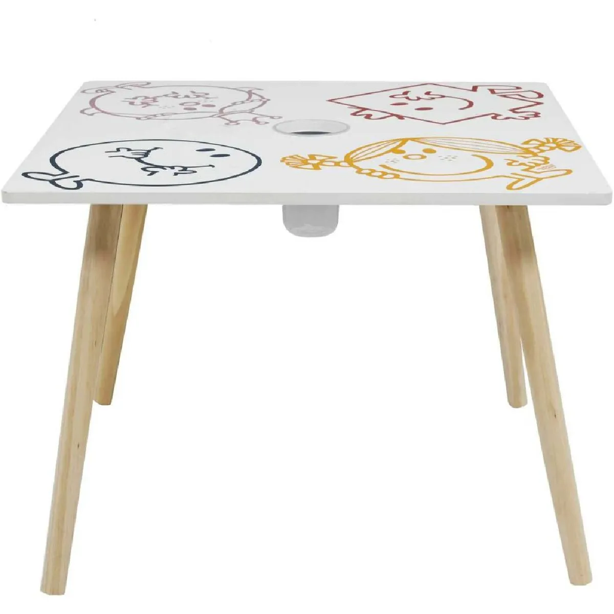 Table pour enfants Monsieur Madame