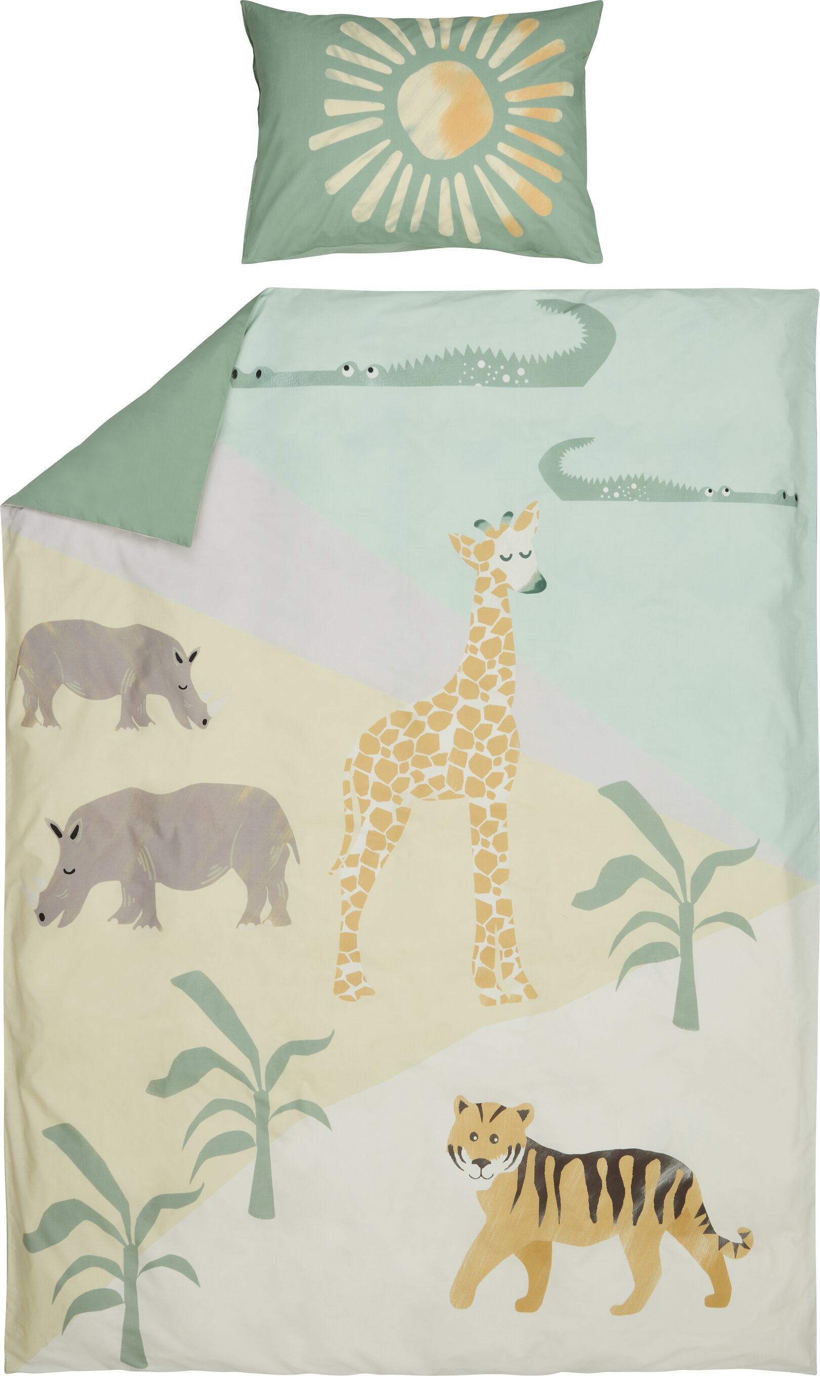 ROMAN Kinder Bettwäschegarnitur - Multicolor / B: 160.0 cm x T: 210.0 cm