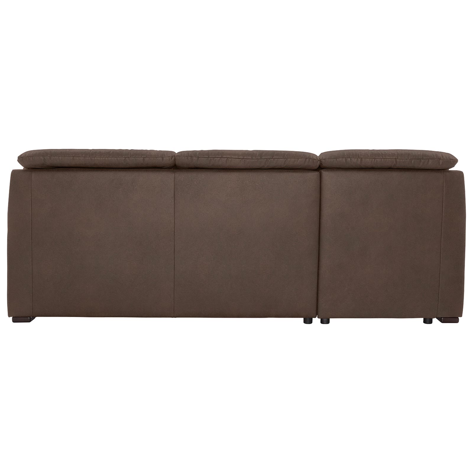 polsterpower Ecksofa - Saddle nougat - Basismodell - Recamiere links