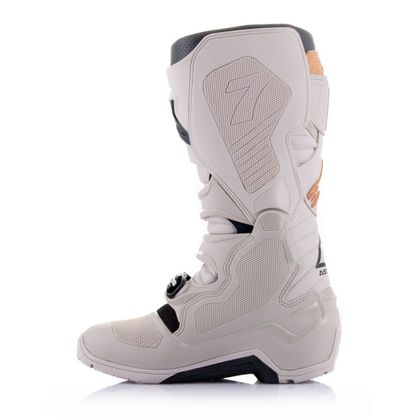 Botte enduro Alpinestars TECH 7 - DRYSTAR 2025 - Gris / Jaune