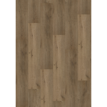 Click PVC Progetto Lazaro donkerbruin eiken houtlook - rechte stroken