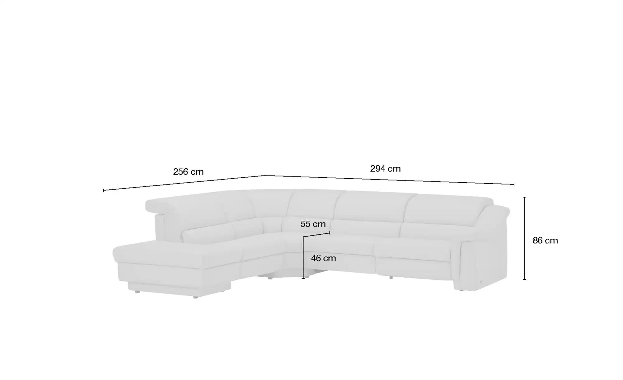himolla Ecksofa 1301