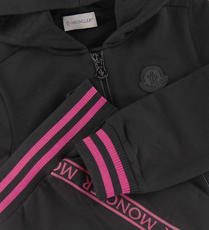Moncler S?t - Cardigan/Bukser - Maglia - Sort
