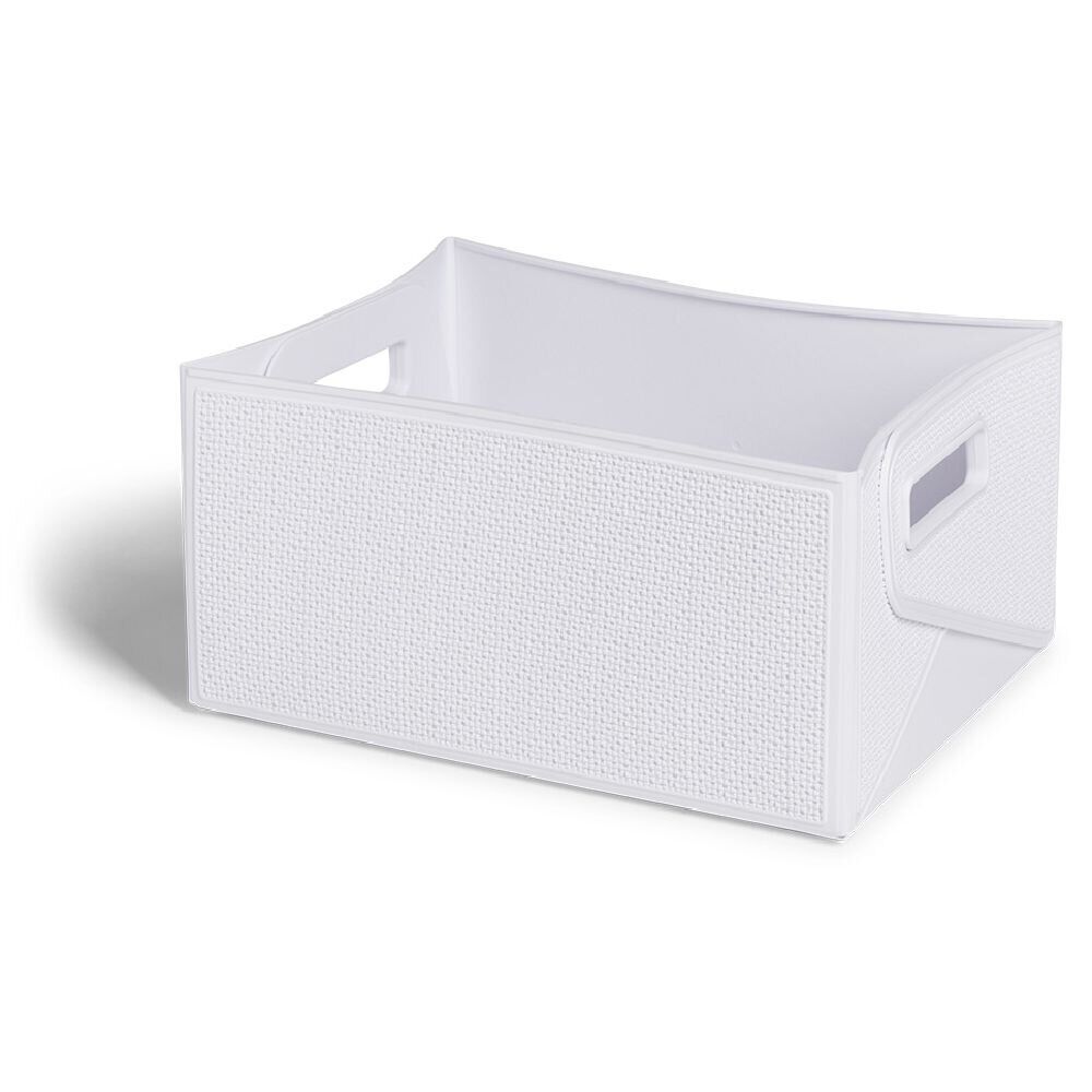 Panière flexible pliable plastique 32x16x24cm - 4 coloris